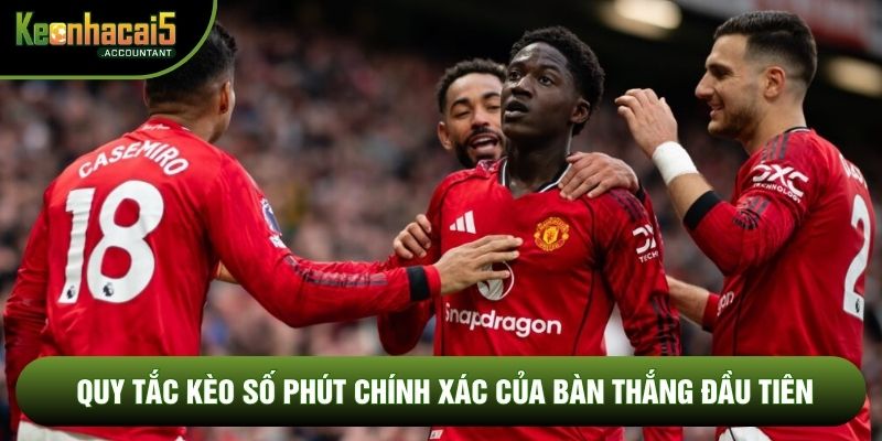 Quy tắc kèo số phút chính xác của bàn thắng đầu tiên