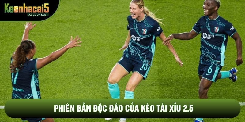 Phiên bản độc đáo của kèo tài xỉu 2.5