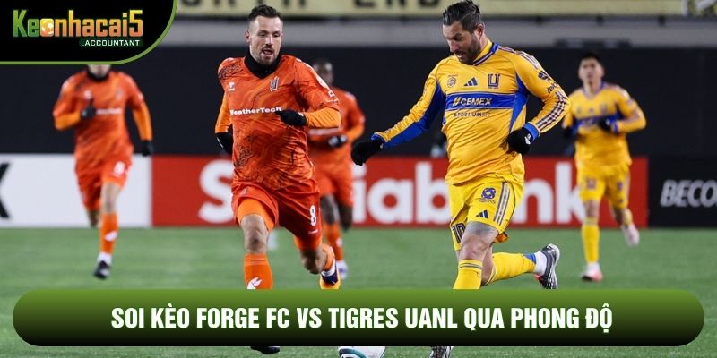 Soi kèo Forge FC vs Tigres UANL qua phong độ