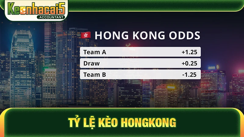 Tỷ lệ kèo Hongkong cũng được yêu thích