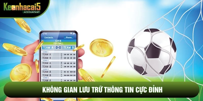 Không gian lưu trữ thông tin cực đỉnh